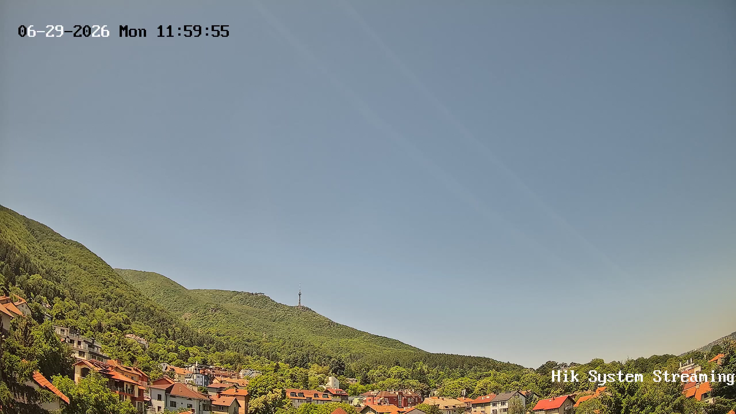 Timelapse кв. Бояна, София към Витоша