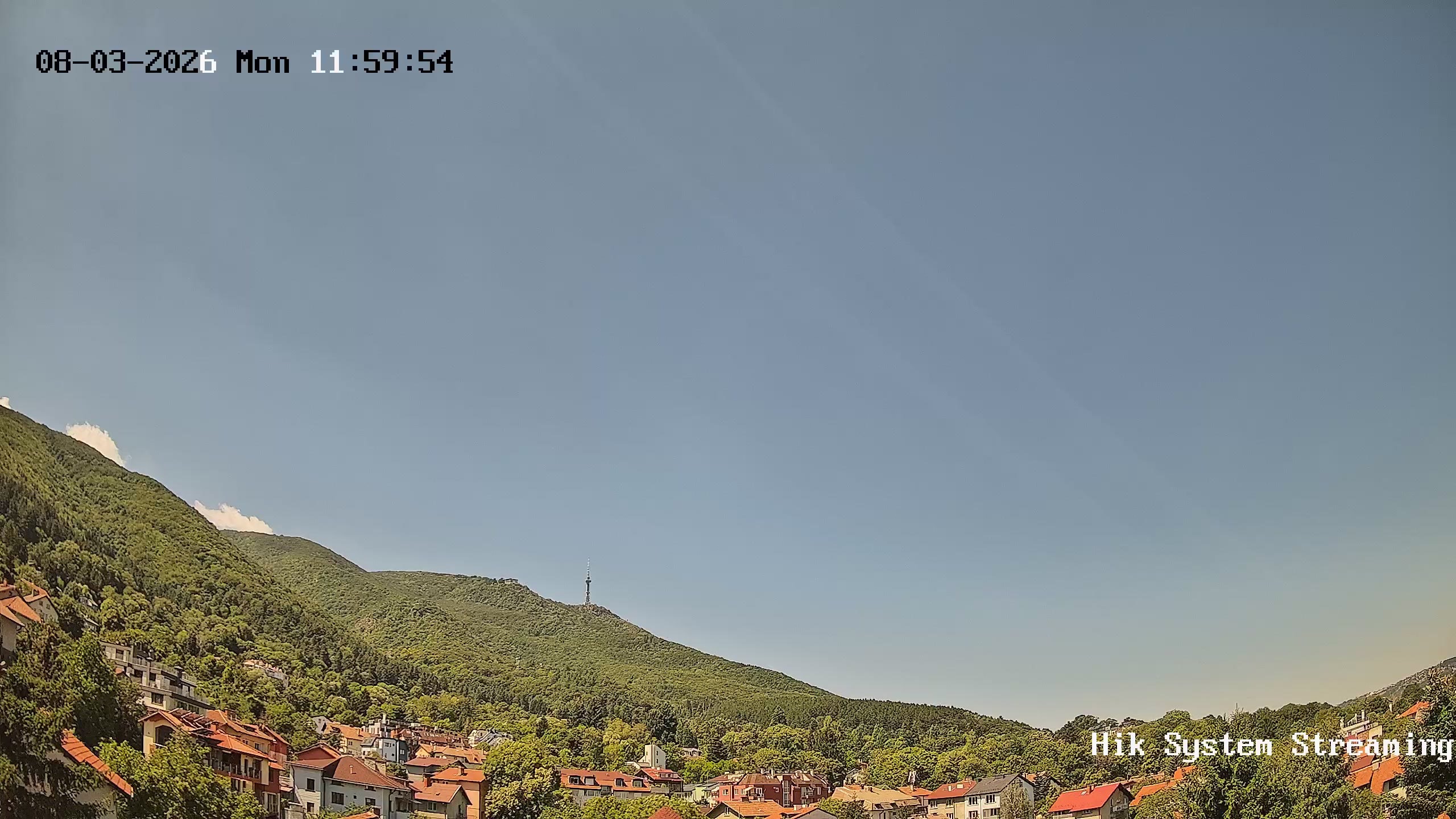 Timelapse кв. Бояна, София към Витоша