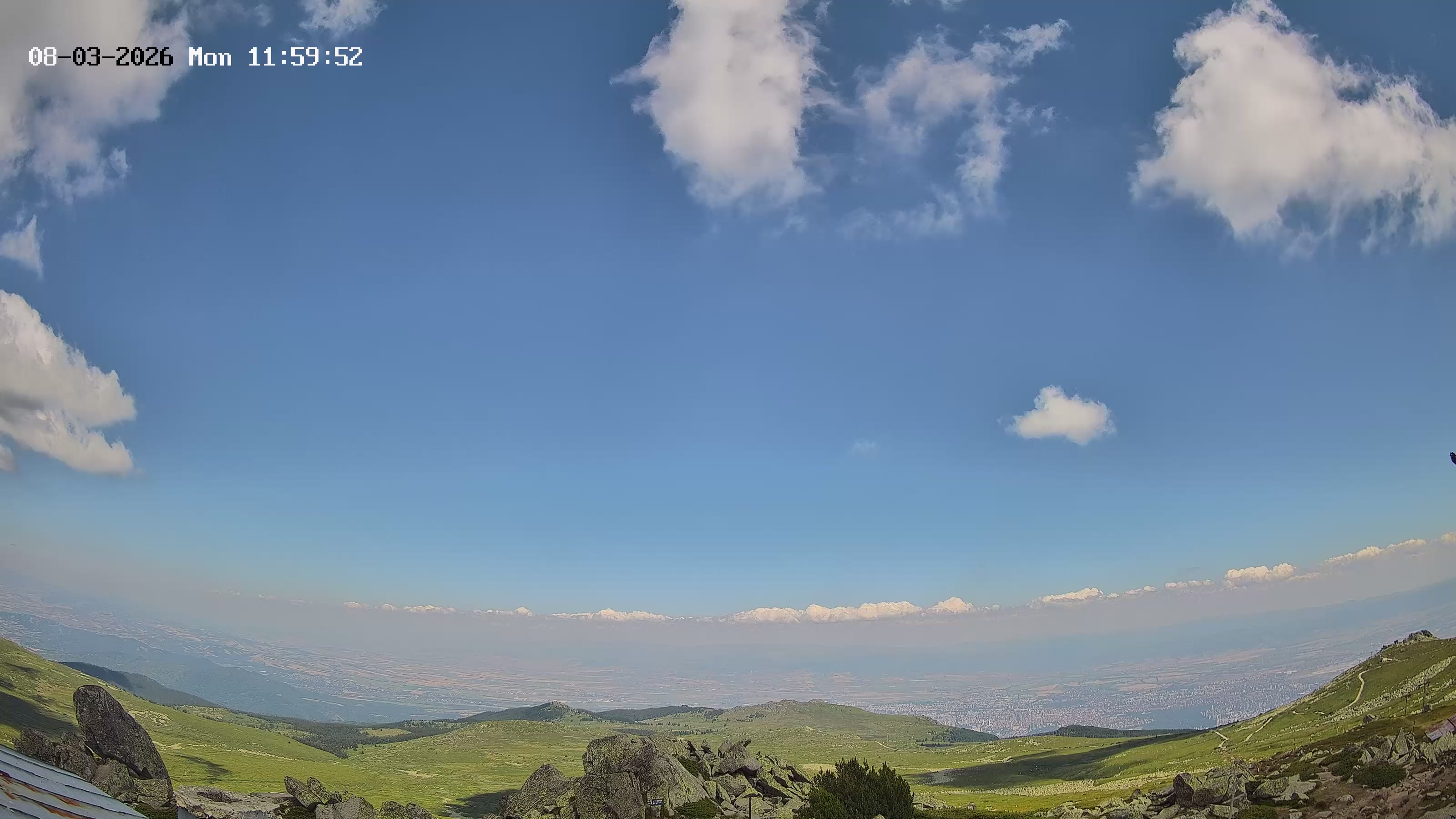 Timelapse Черни връх към София