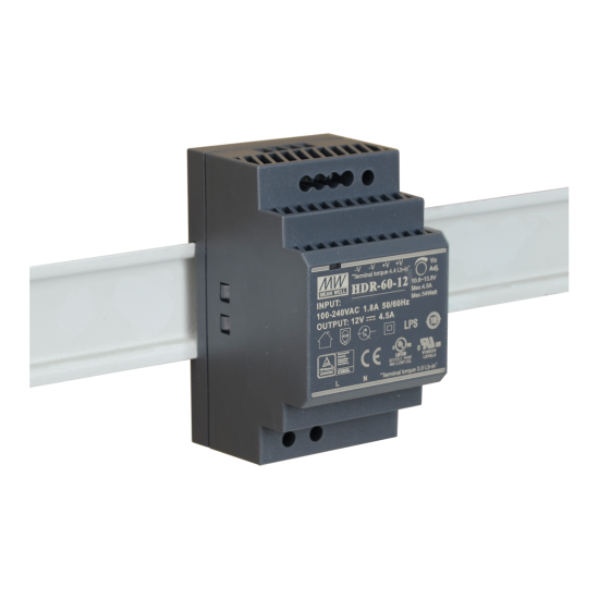 Meanwell HDR-60-12 HDR-60-12